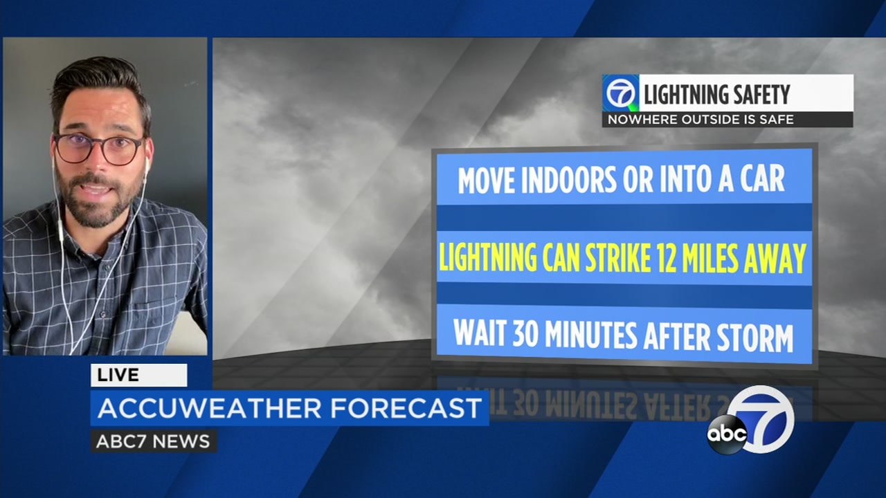 AccuWeather Forecast: Another round of lightning possible in Bay Area overnight