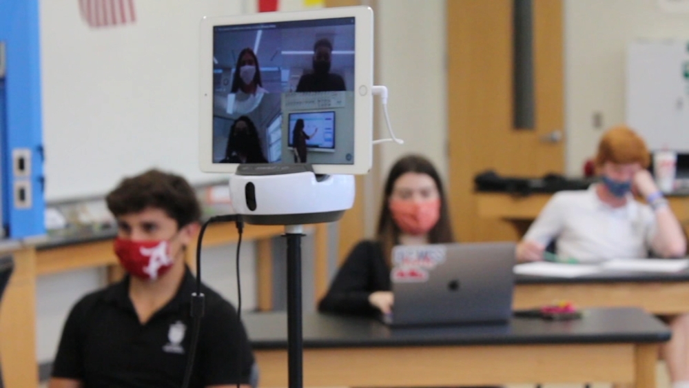 New device helps students interact from home in new school year