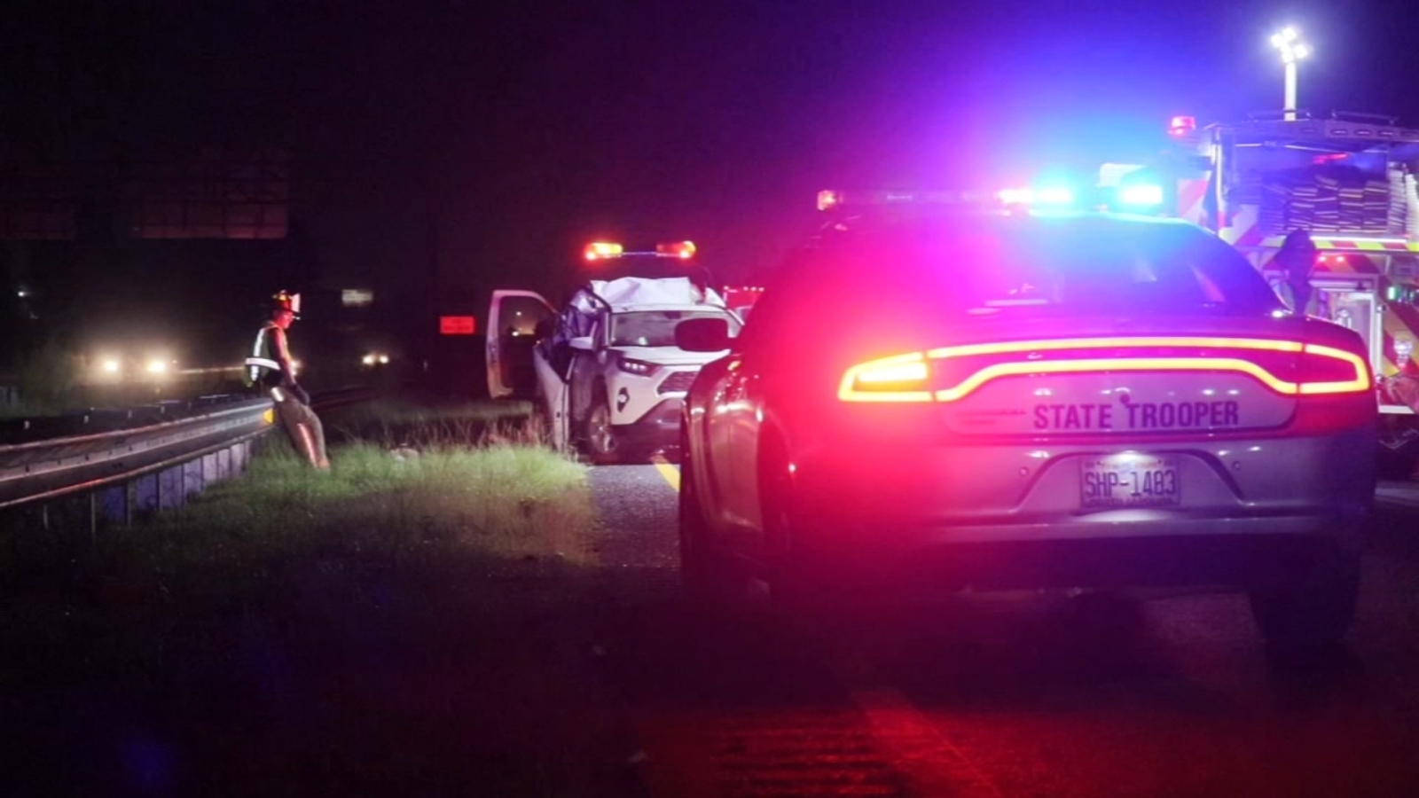 Woman dies in accident involving 18wheeler near I95/I40
