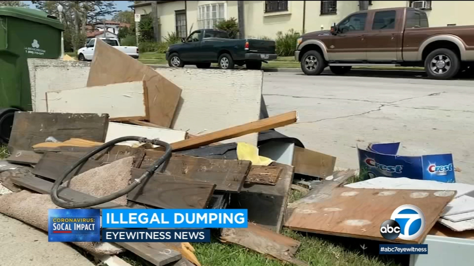 LA sees spike in reports of illegal dumping amid coronavirus pandemic, data shows ABC7 Los Angeles