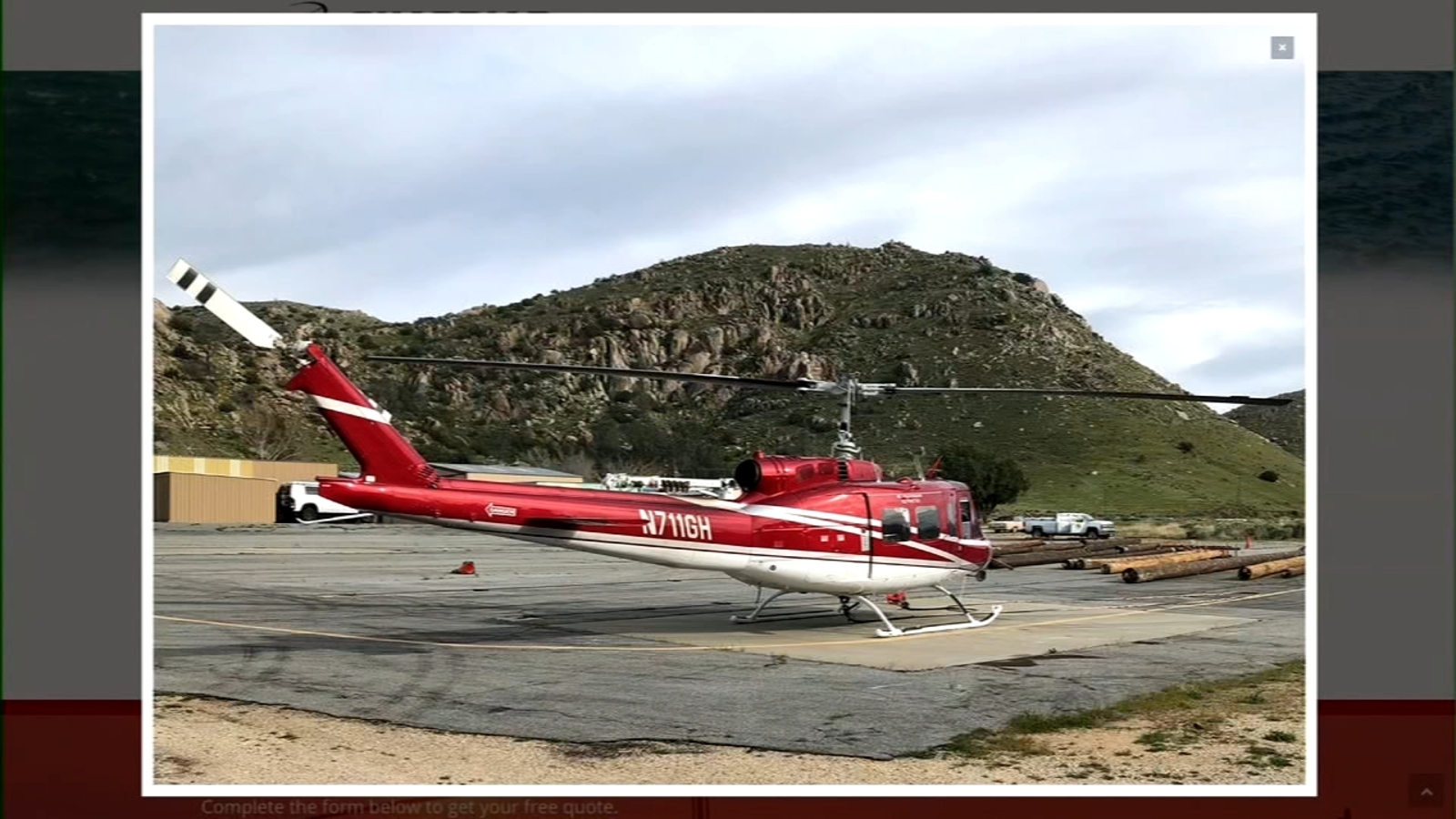 Pilot's body recovered from helicopter crash site near Coalinga airport