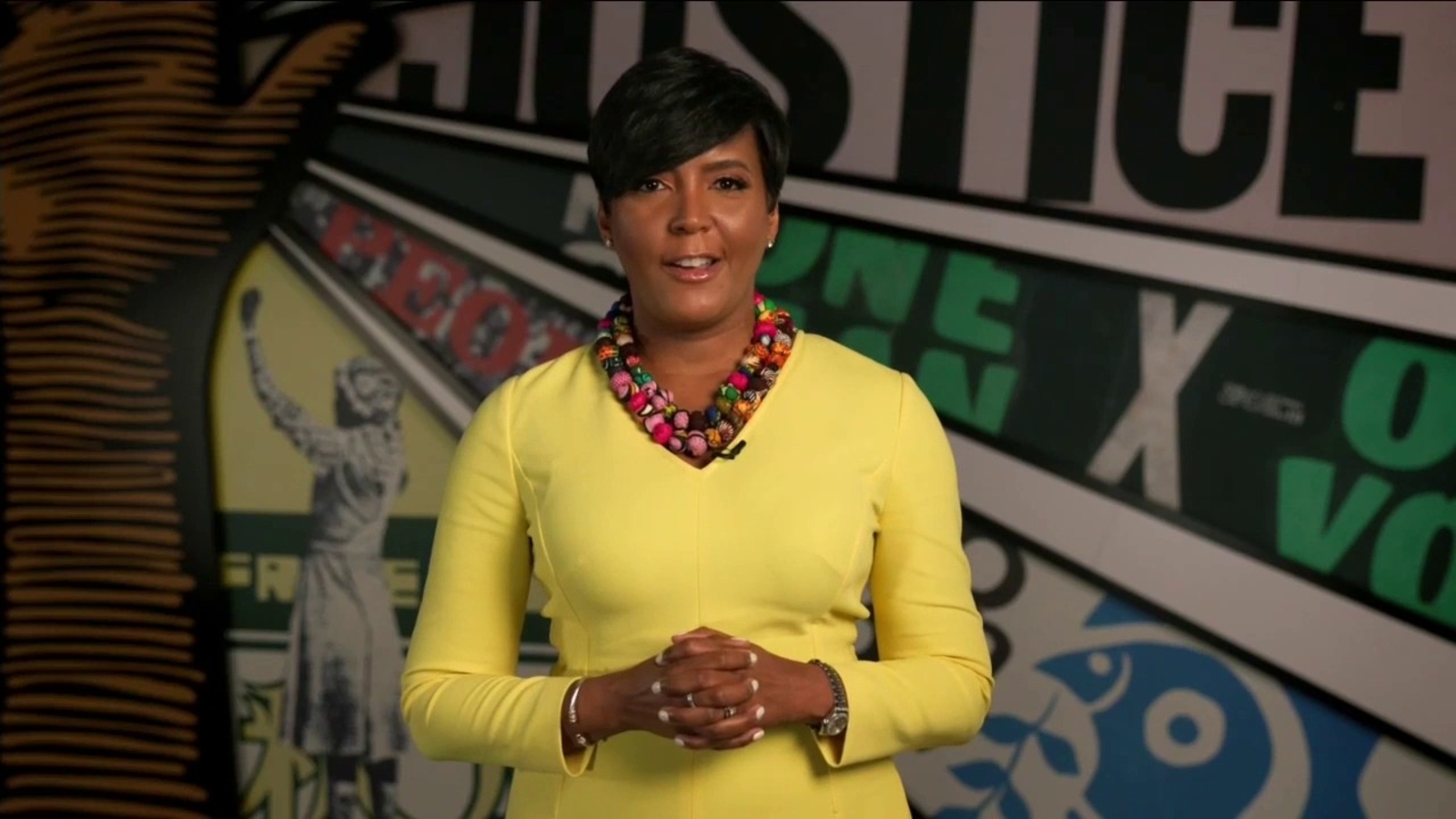 Keisha Lance Bottoms delivers remarks on night 4 of the DNC - ABC11