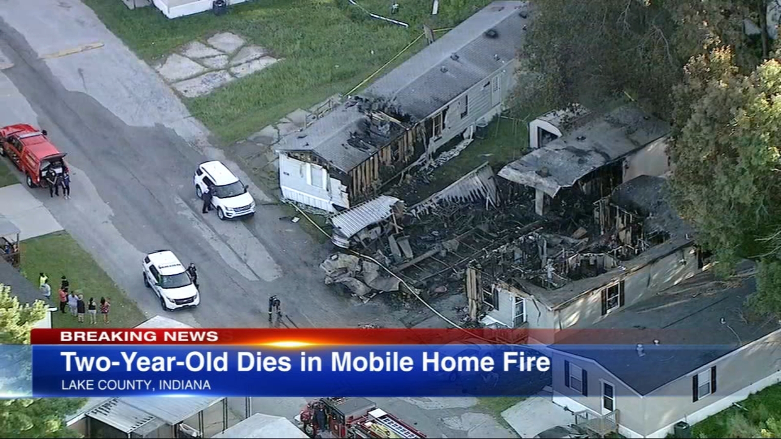 Ravinia Pines Mobile Home Park fire kills girl, injures mother in New ...