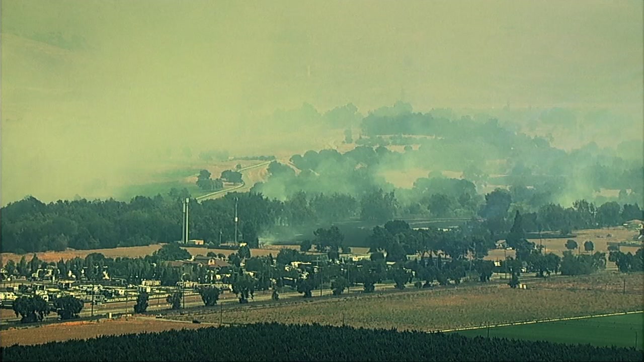 Fire crews responding to fires near San Jose, Morgan Hill