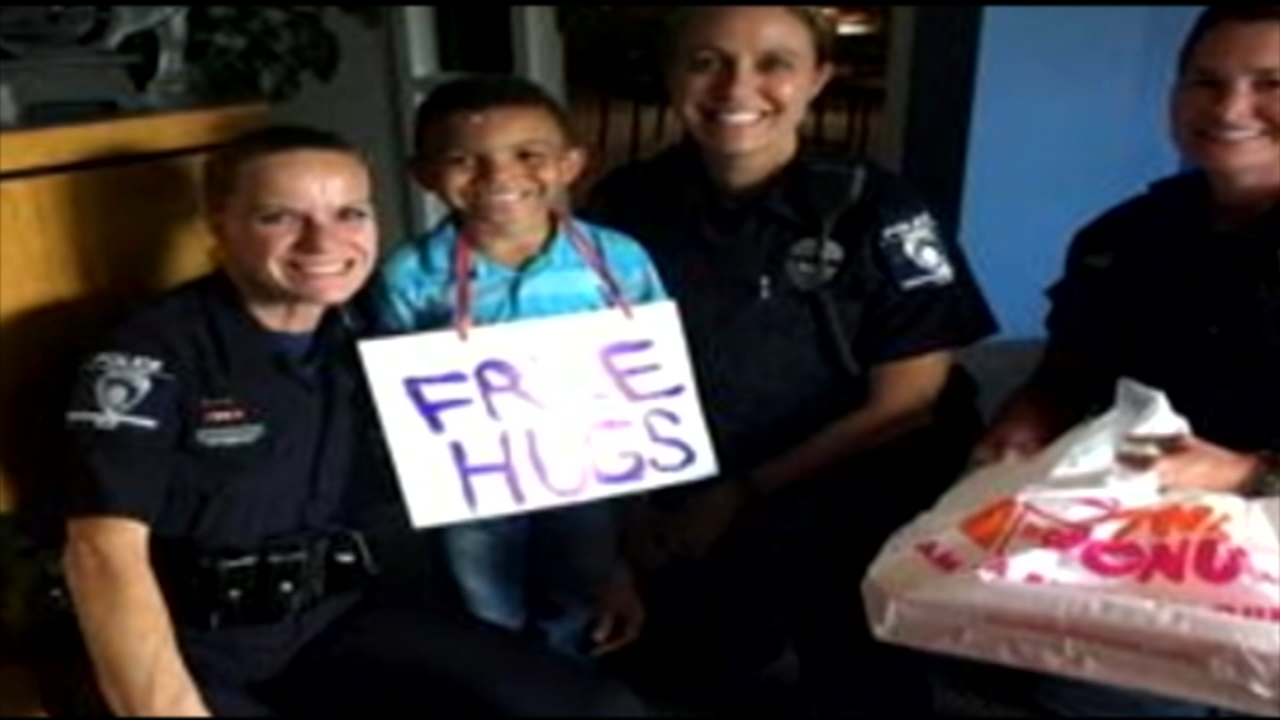 9-year-old boy raises money for Charlotte officer's children battling cancer