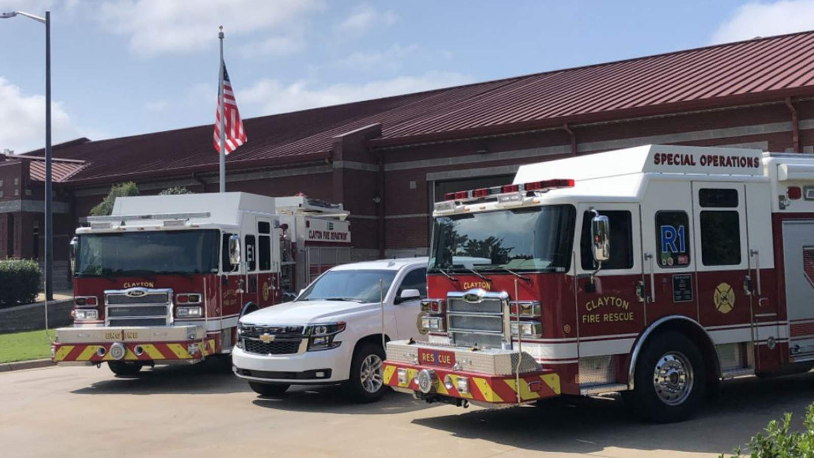 Clayton Fire Department 3 Clayton firefighters hospitalized with COVID