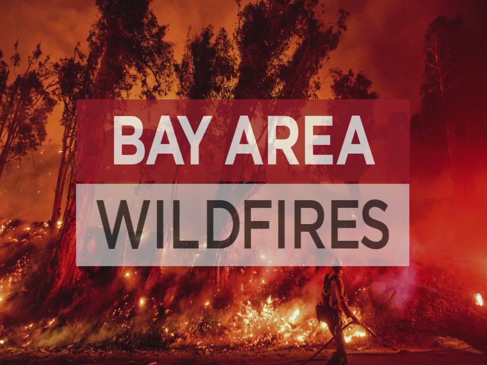 Bay Area Wildfire Update: Wildfires burn overnight, crime against firefighter, lightning threat returns