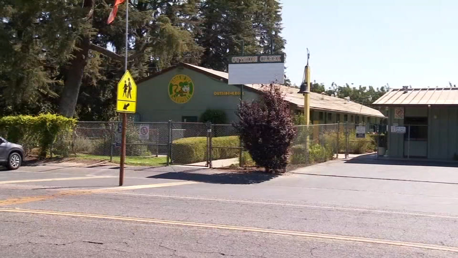 Outside Creek School in Tulare County staying open by operating as day