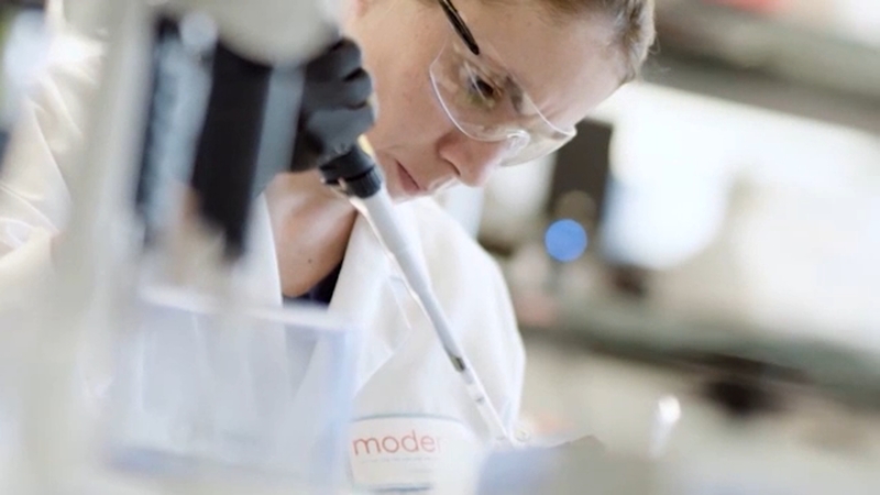 Moderna S Covid Vaccine Showed Encouraging Early Results For People 55 And Older Abc7 New York