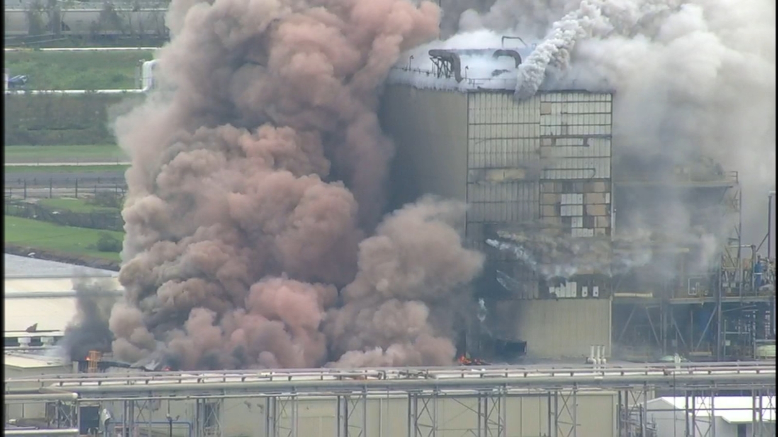 Plant fire breaks out at BioLab industrial facility near Lake Charles