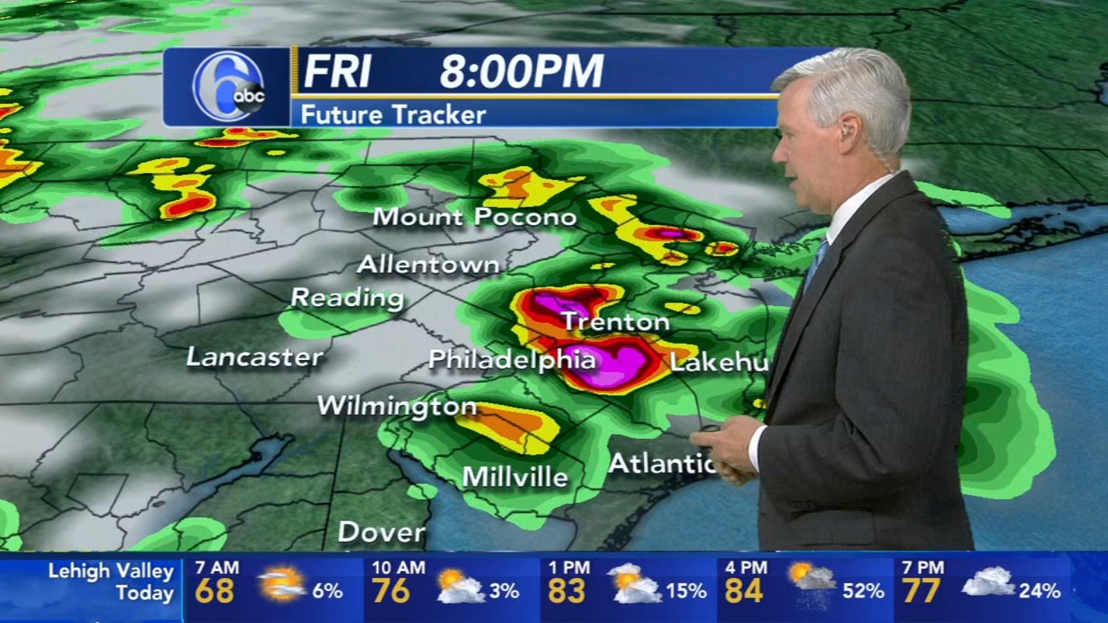 Philadelphia AccuWeather forecast for Pennsylvania, New Jersey and