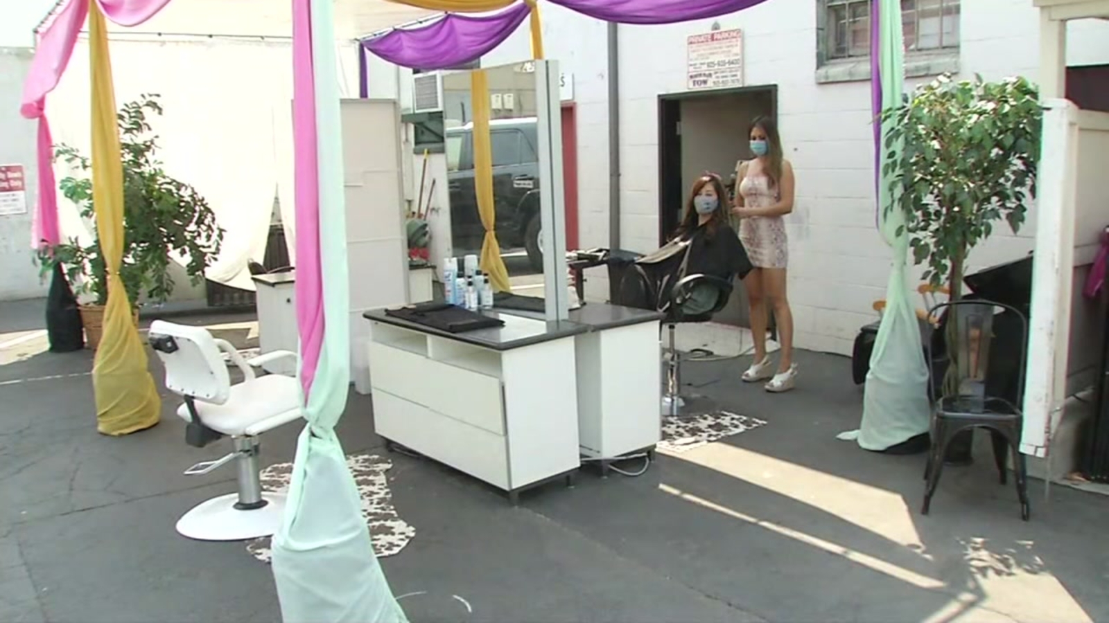 California salons react to new state tier system for which businesses