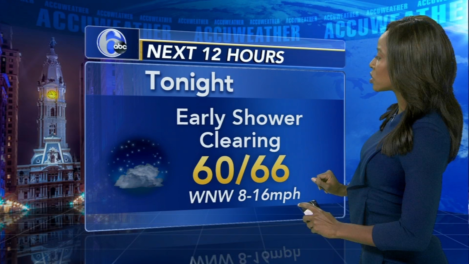 Meteorologist Melissa Magee with AccuWeather on Action News at 6 6abc