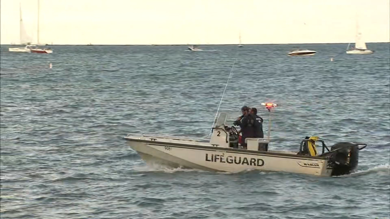 Monroe Harbor search Crews seek to recover man who fell off boat in