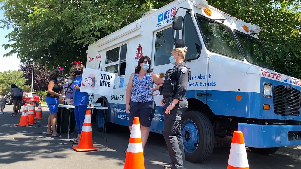 Mother honors son's memory with free ice cream