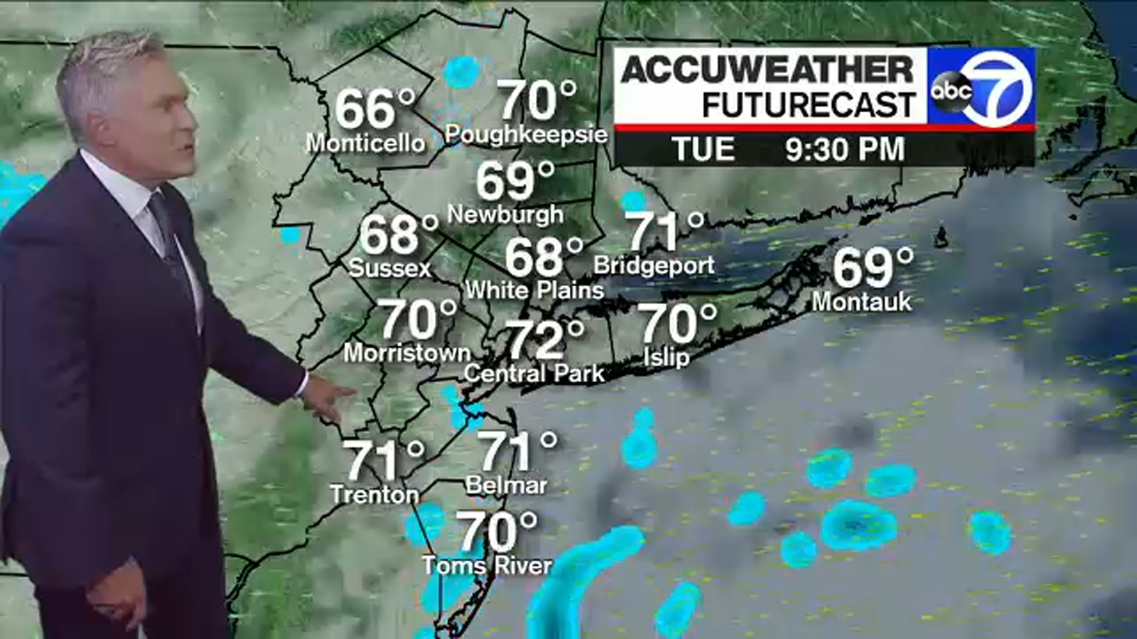 NYC Weather Warmer and humid ABC7 New York