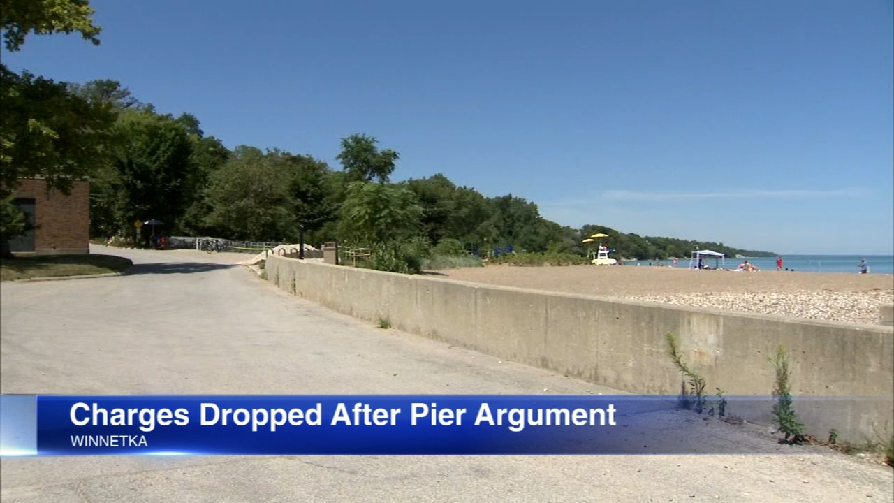 Charges dropped against woman in Winnetka pier incident