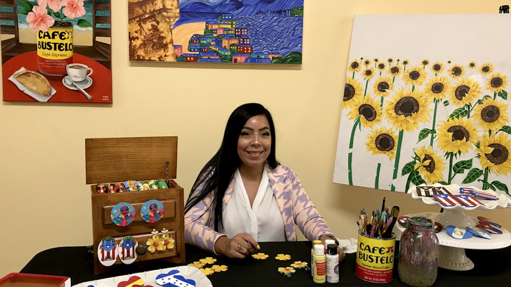 NJ artist showcases her Latinx culture through art