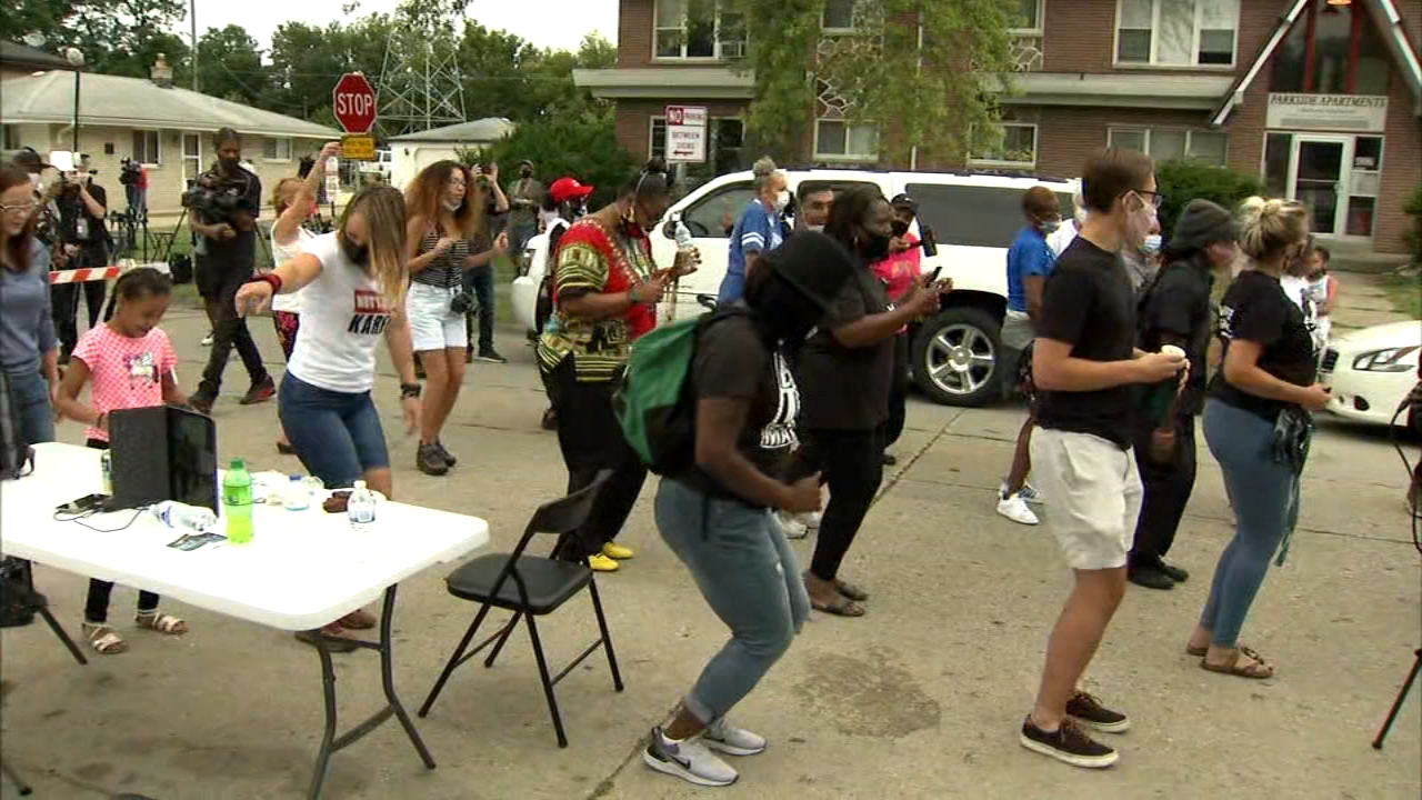 Jacob Blake's family holds day of service during Trump visit
