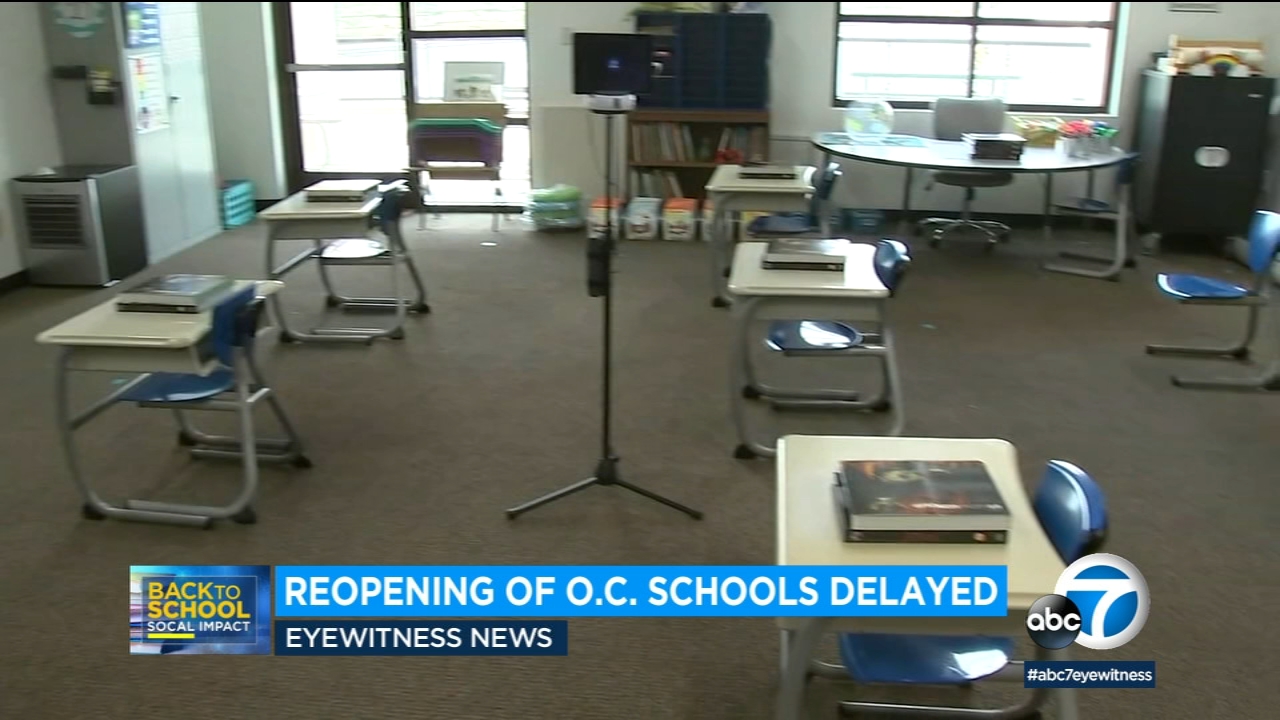 OC schools could reopen as early as Sept. 22 under color-coded system