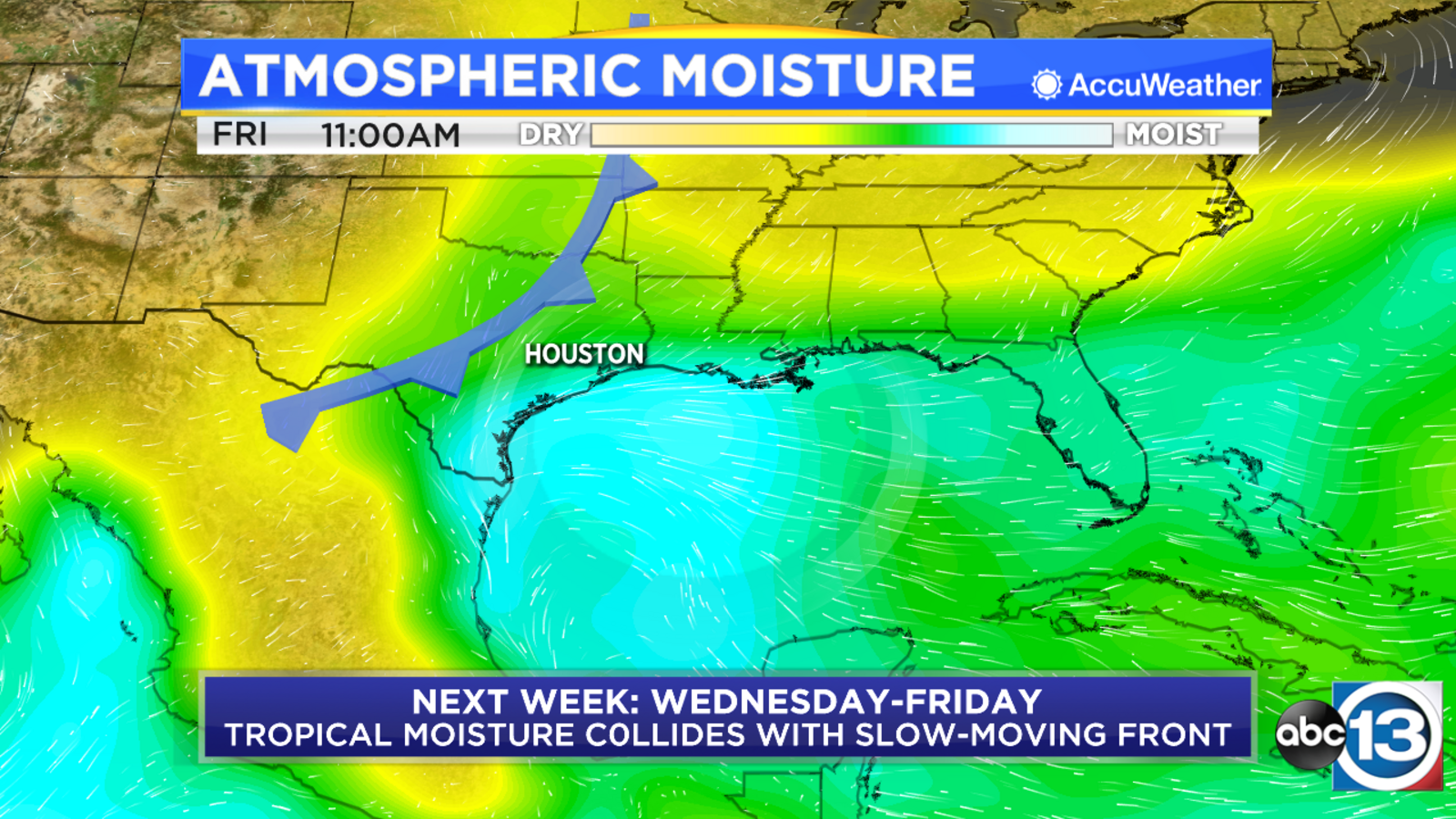 Houston weather forecast Rain chances on the rise, heat eases slightly