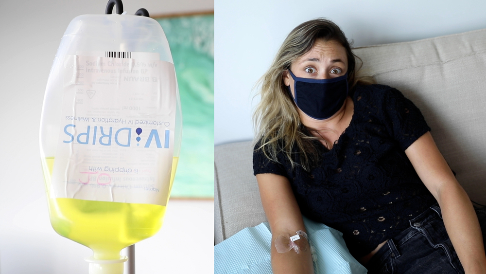 At-home IV drip can help relieve period cramps!