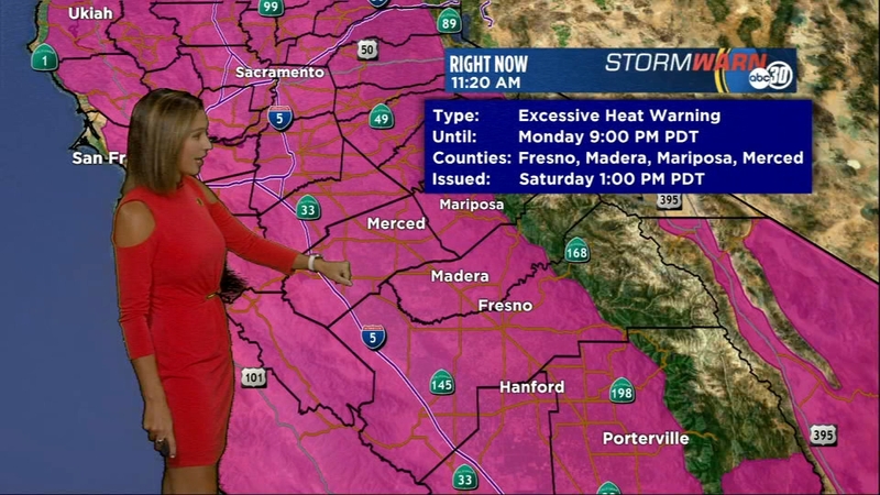 Heat Wave Moves Into The Central Valley For Labor Day Weekend Abc30 Fresno