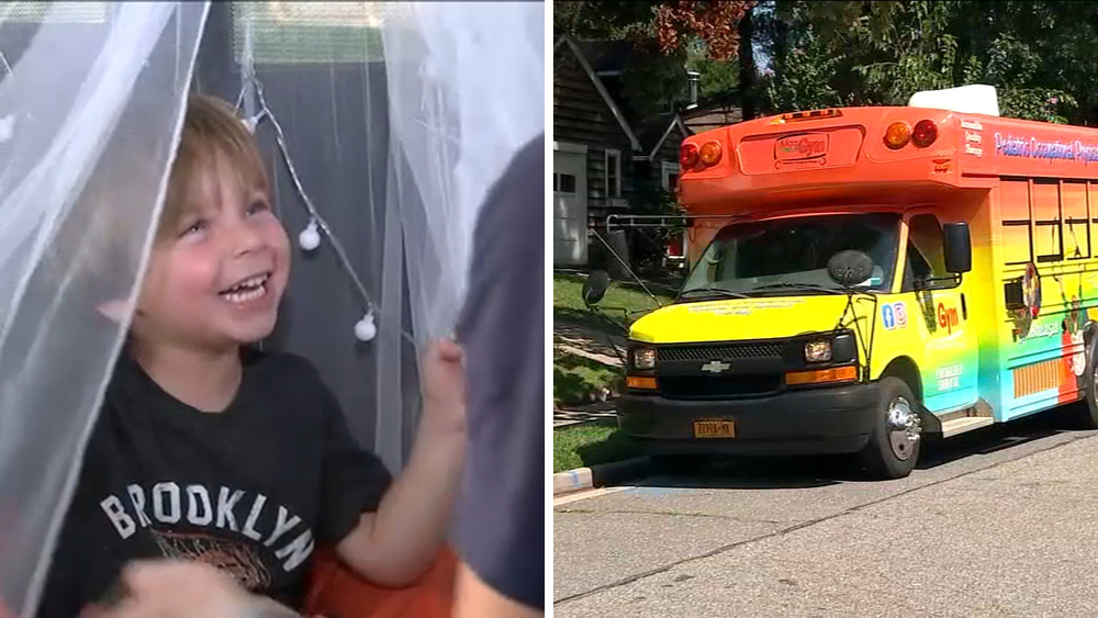 'Magic bus' brings sensory therapy to children with special needs