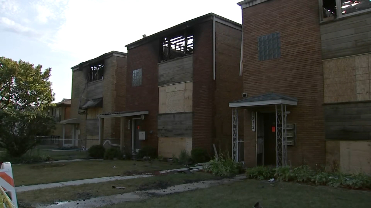 Stone Park fire displaces 12 families