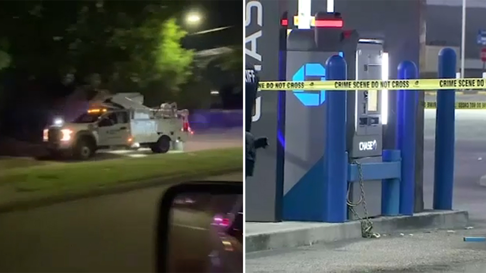 Suspects steal CenterPoint Energy truck and lead deputies on chase