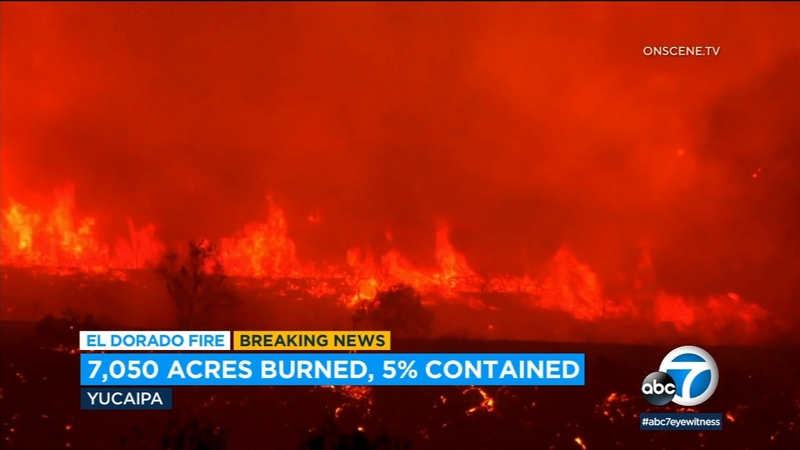 Bobcat Fire California Blaze In Angeles National Forest Grows To 26 368 Acres Evacuation Warning In Effect Abc7 Los Angeles