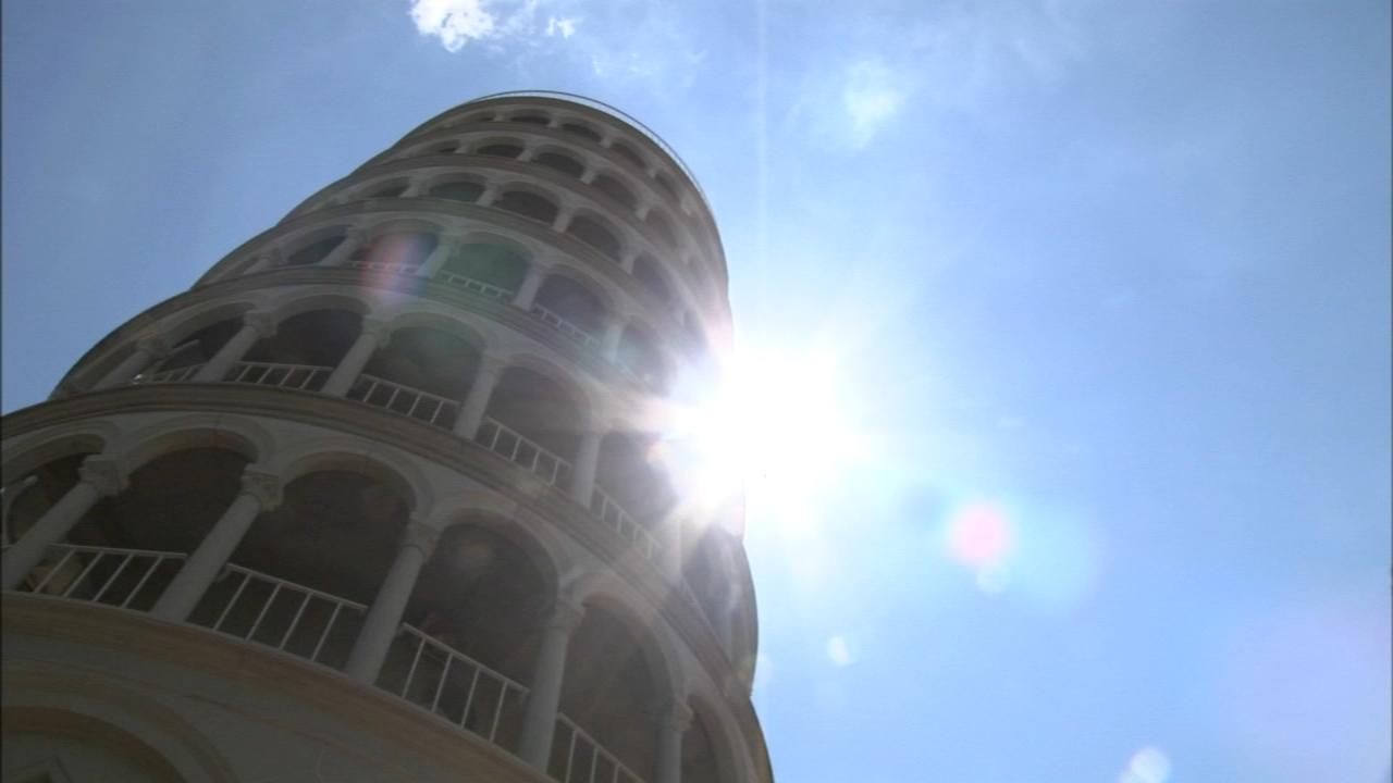 Historic bells ring four times a day at Leaning Tower of Niles