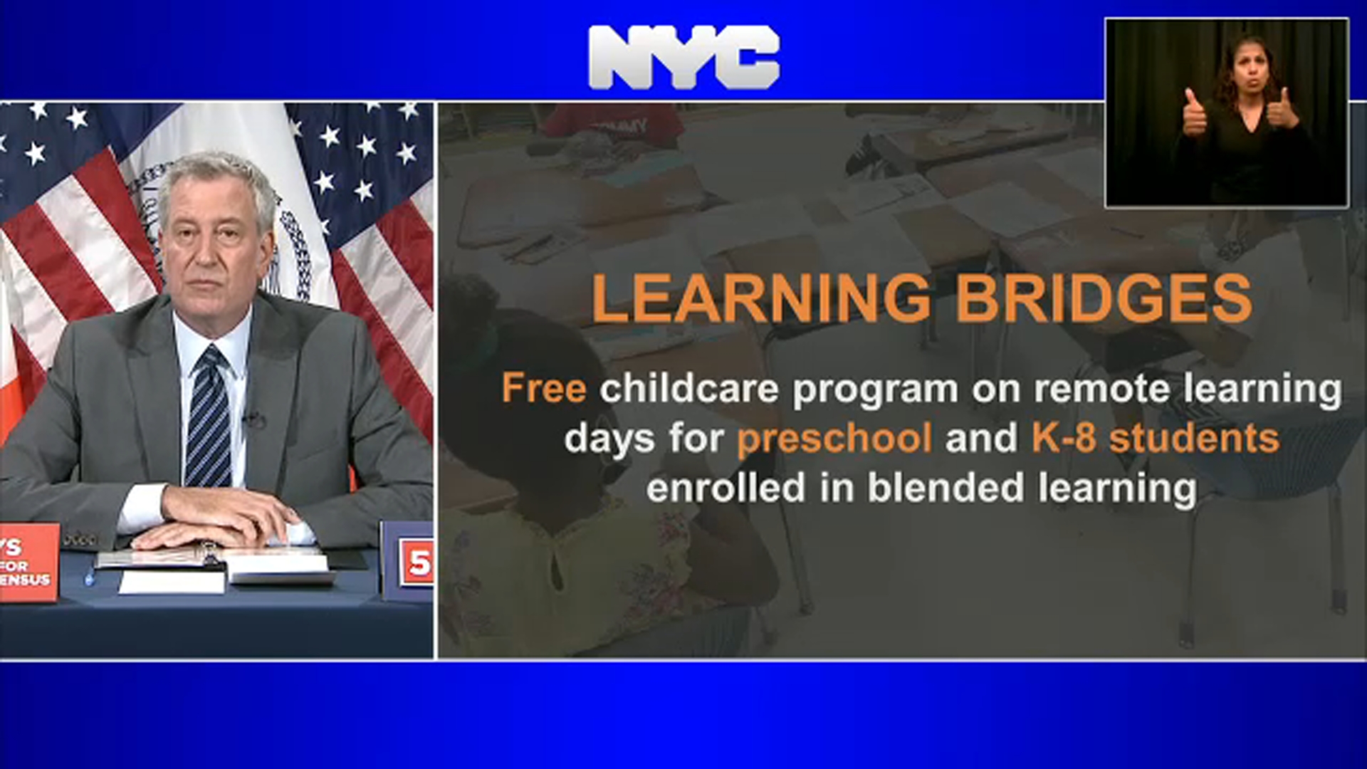 Mayor unveils city's Learning Bridges Program