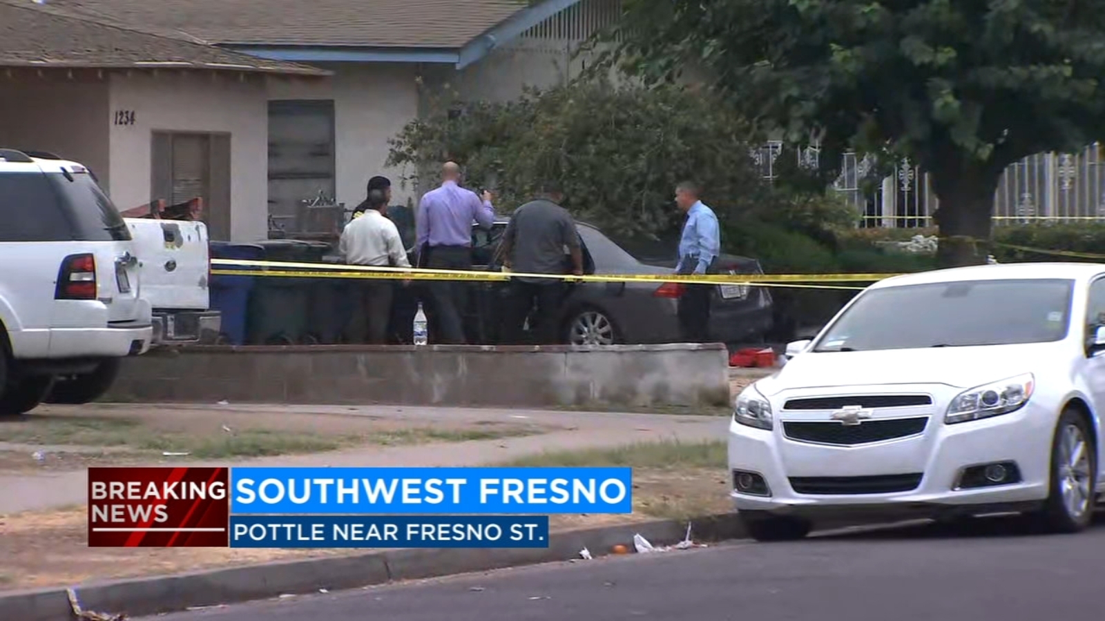 Man found shot multiple times inside car in southwest Fresno - ABC30 Fresno