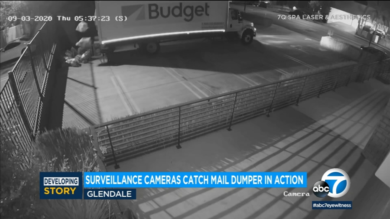 Investigation underway after video captures USPS mail being dumped in