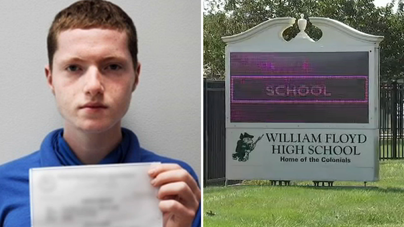 Maverick Stow Suspended For Entire Year From William Floyd High School After Trespassing Insisting On In Person Learning Abc7 New York