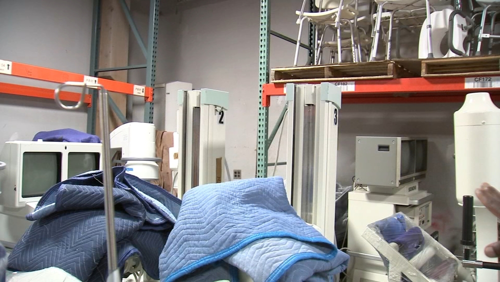 Local doctor sending used medical supplies to Nigeria for pediatric ICU