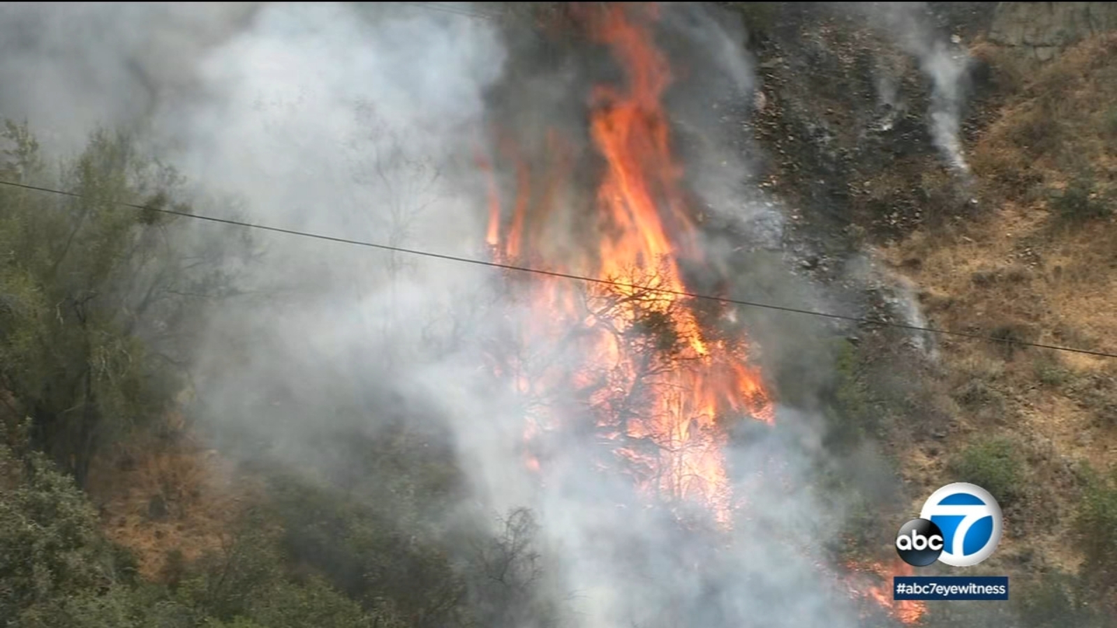 El Dorado Fire Evacuation orders issued for Angelus Oaks, Seven Oaks
