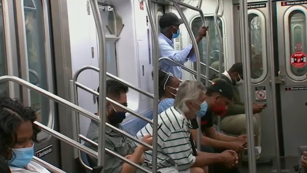 Not wearing a mask on MTA train or bus will cost you $50