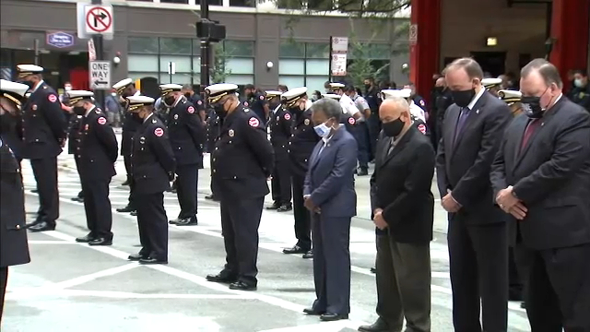 Chicago firefighters mark 19th anniversary of 9/11 attacks