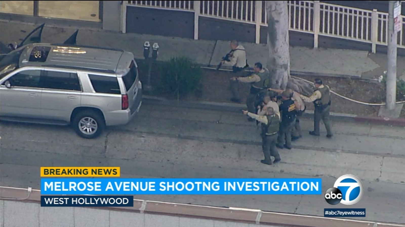 Deputies respond to shooting on Melrose in West Hollywood ABC7 Los