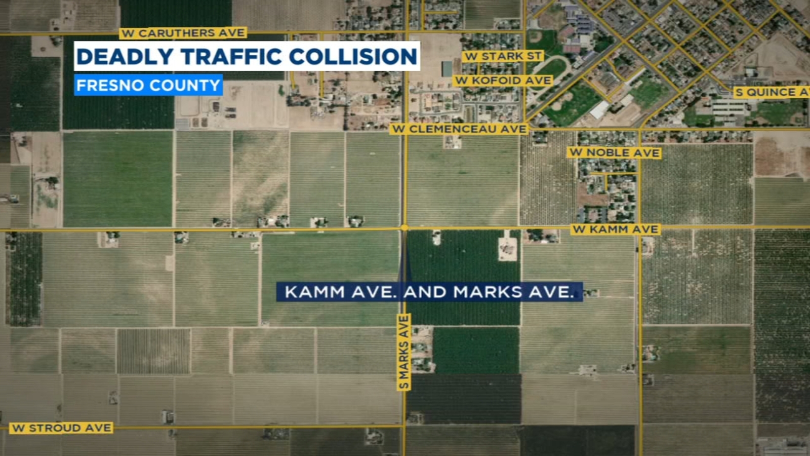 65-year-old man killed in crash in Fresno County, CHP says - ABC30 Fresno