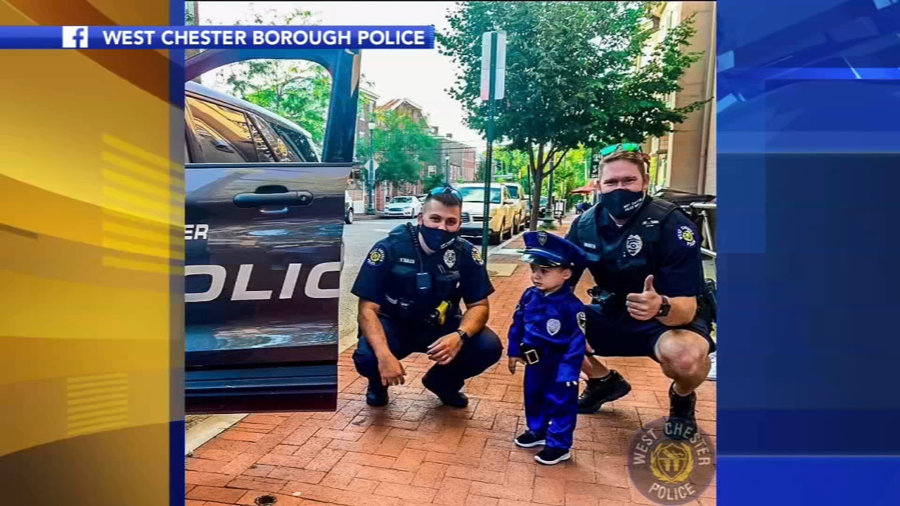 West Chester police 'recruit' a junior officer for the day