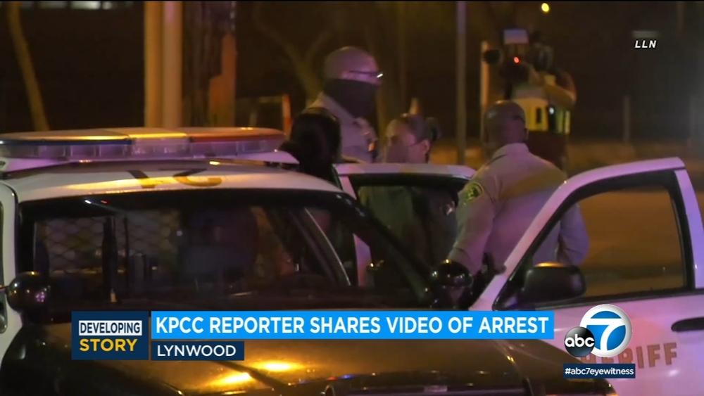 Reporter's account, video of arrest contradicts LASD's claims
