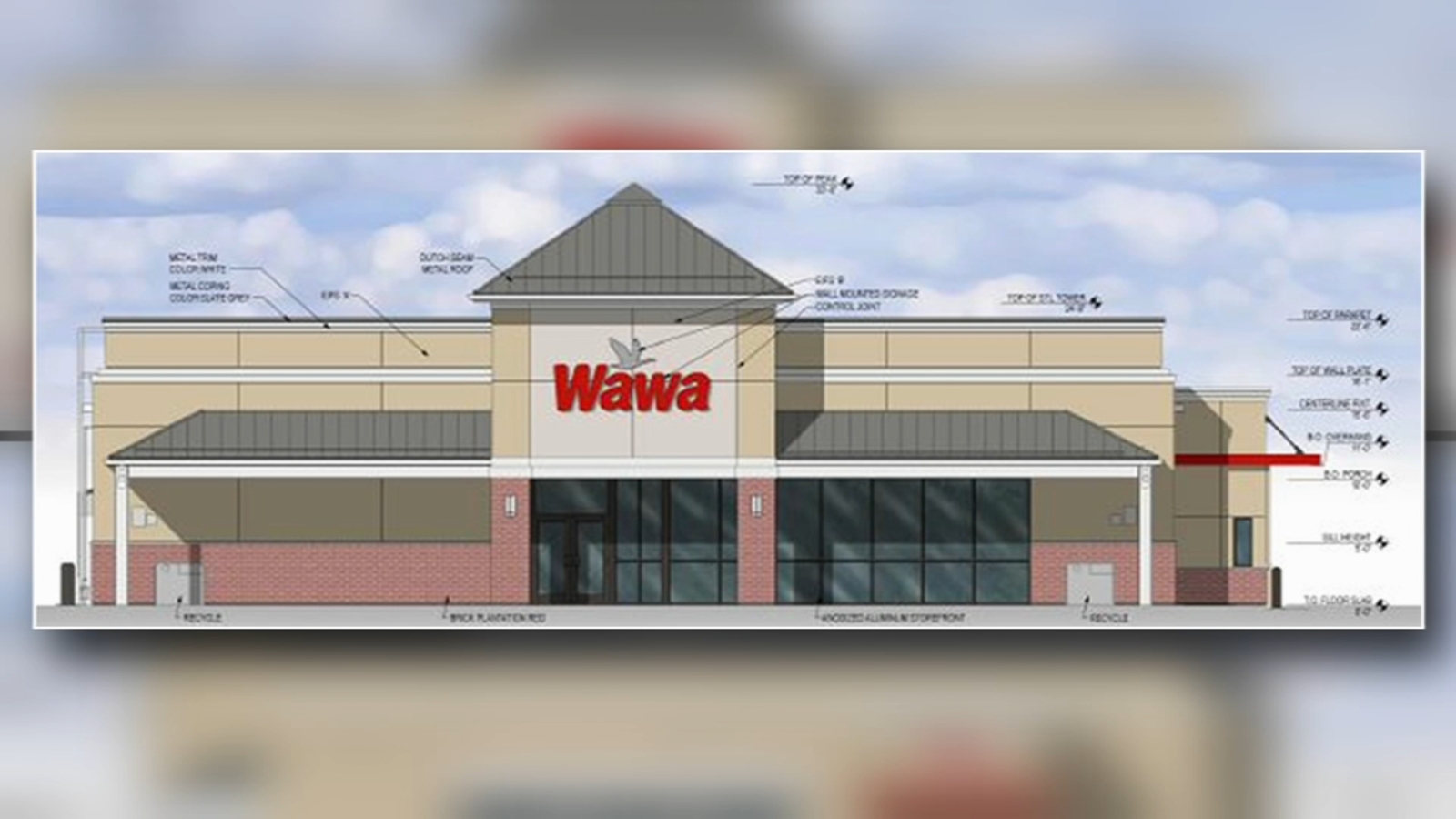 Construction begins at drivethru Wawa in Falls Township, Bucks County