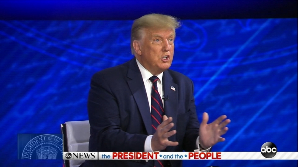 Fact checking President Trump's ABC News town hall