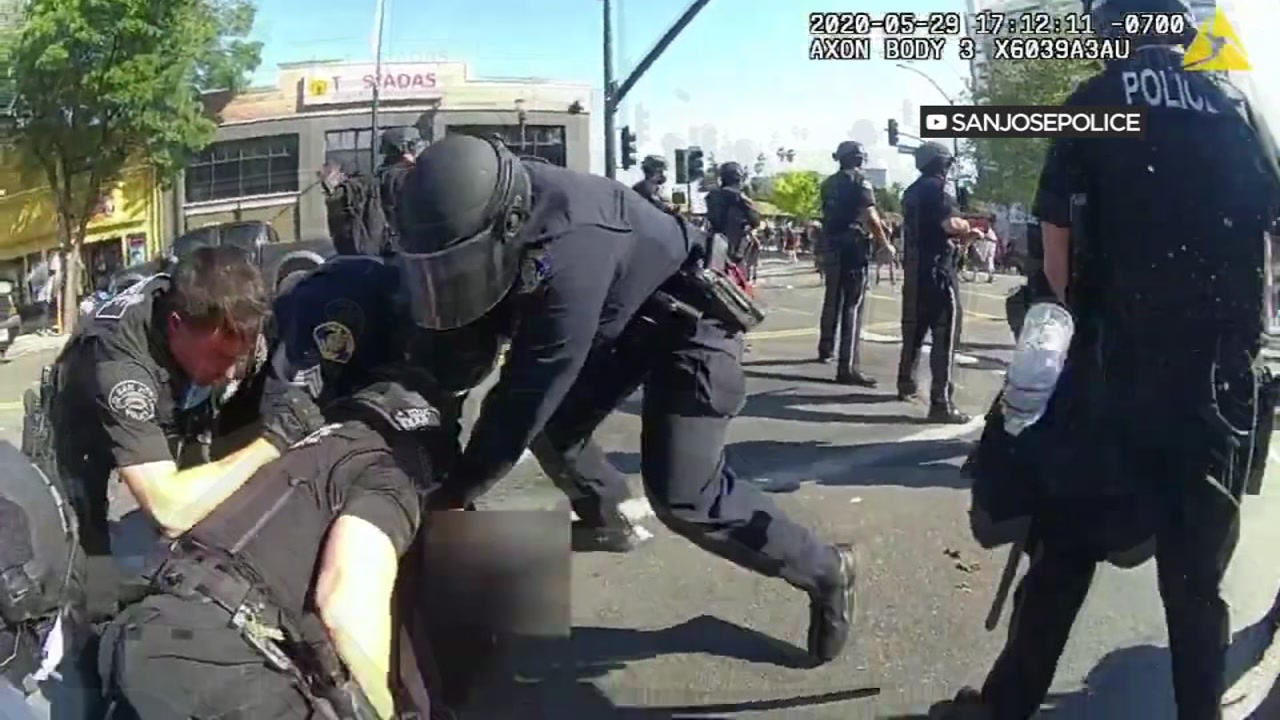 SJPD releases bodycam video from George Floyd protests