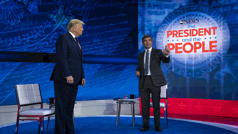 Trump Town Hall Last Night President Denies Downplaying Covid 19 Casts Doubt On Mask Usage Abc13 Houston