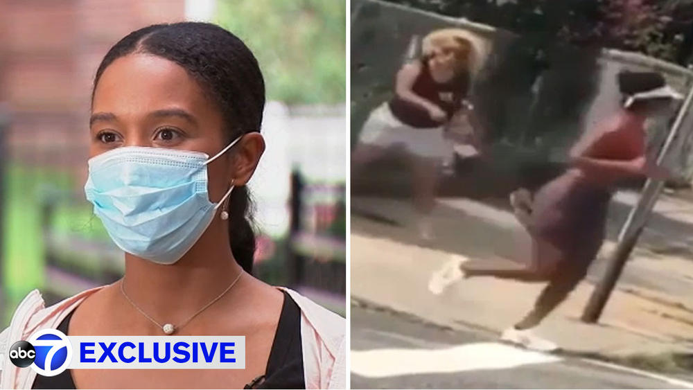 Black woman speaks out after hit with bottle, yelled at while jogging