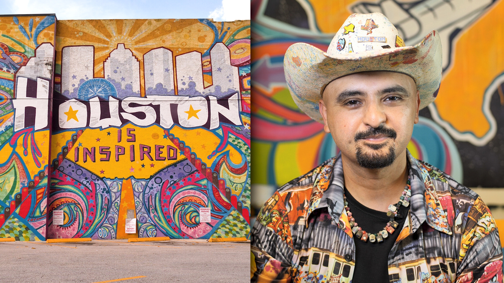Meet H-Town's spray paint Picasso!
